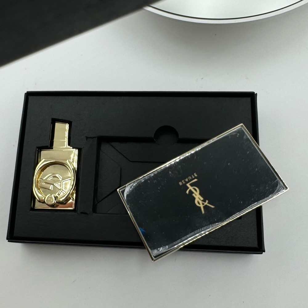 YSL - Yves Saint Laurent - NIB - mirror and phone stick on holder - Picture 5 of 9